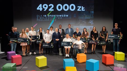 Pół miliona złotych dla ambasadorów województwa – drużyny Team Podlaskie [VIDEO] 