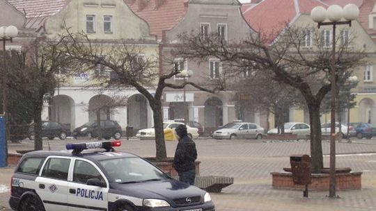Policjanci z łomżyńskiej drogówki przeprowadzają działania