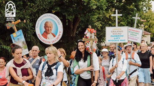 Półmetek 40. Łomżyńskiej Pielgrzymki na Jasną Górę