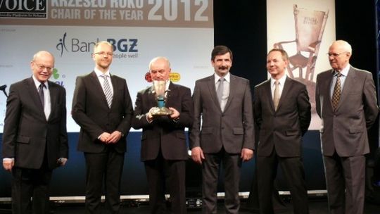 Polska żywność wyróżniona nagrodą Krzesło Roku 2012.