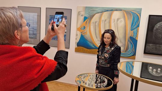 Polsko-Bułgarski dialog sztuki w Galerii Sztuki Współczesnej w Łomży - [VIDEO]