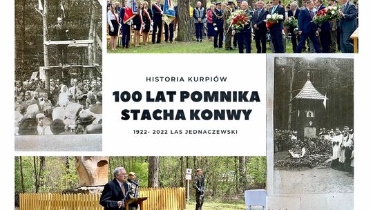 Pomnik Stacha Konwy w Lesie Jednaczewskim ma 100 lat -[VIDEO]
