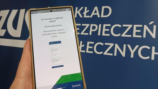 Ponad 800 tys. użytkowników aplikacji mobilnej mZUS – Zakład Ubezpieczeń Społecznych wprowadza nowe udogodnienia