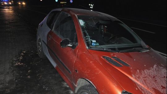 Potrącenie pieszego