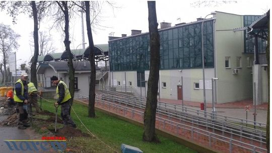Powstaje nowe ogrodzenie Stadionu Miejskiego w Łomży