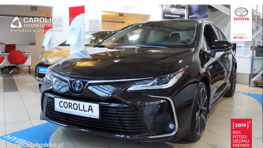 Poznaj nową hybrydową Toyotę Corollę [VIDEO]