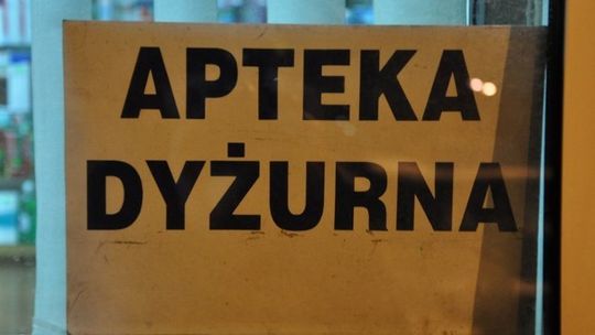 Praktyczne informacje - dyżury aptek  w Sierpniu i Wrześniu