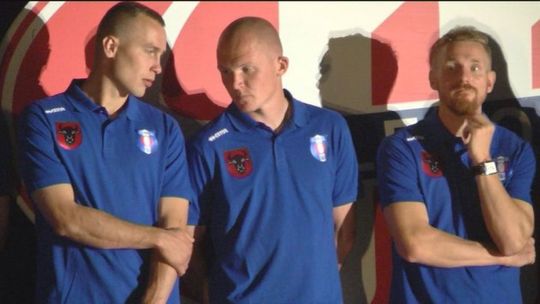 Prezentacja drużyny piłkarskiej Olimpia Zambrów