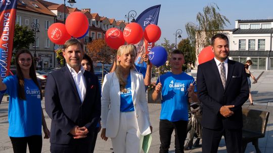 Prezydenci miasta Łomża oficjalnie wspierają kandydatkę do Sejmu z ramienia PiS, Bogumiłę Olbryś [VIDEO]