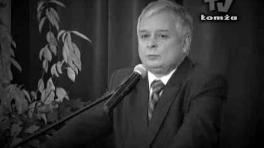 Prezydent Lech Kaczyński na Ziemi Łomżyńskiej