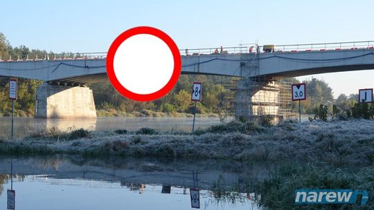 Przez tydzień będzie zamknięty most w Nowogrodzie - VIDEO