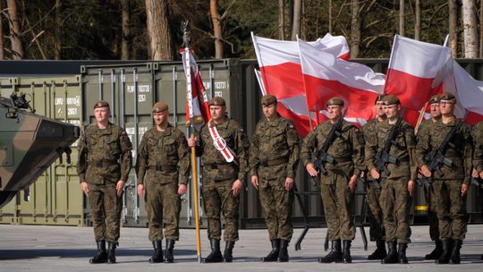 Przysięga żołnierzy i wizyta Mariusza Błaszczaka w Kolnie [VIDEO]