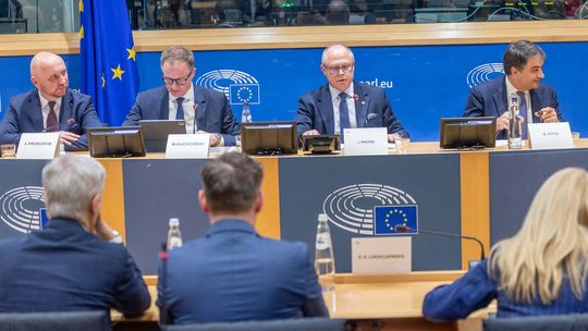 Przyszłość wschodnych regionów Unii Europejskiej. Przedstawiciele Województwa Podlaskiego w Brukseli. Przyszłość wschodnych regionów Unii Europejskiej. Przedstawiciele Województwa Podlaskiego w Brukseli.