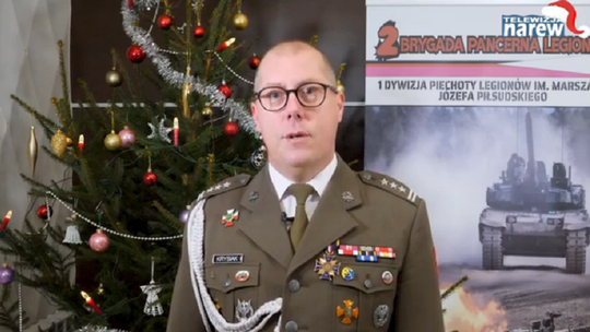 Pułkownik Adam Krysiak - Życzenia Świąteczne 2025 [VIDEO]
