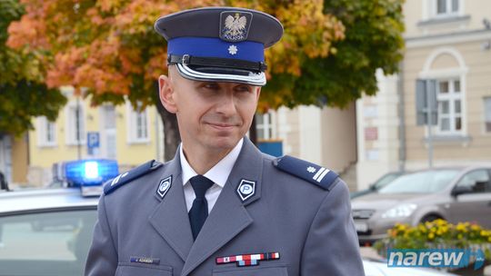 Razem dbamy o bezpieczeństwo - rozmowa z mł. insp. Jackiem Adamskim, Komendantem Miejskim Policji w Łomży - VIDEO