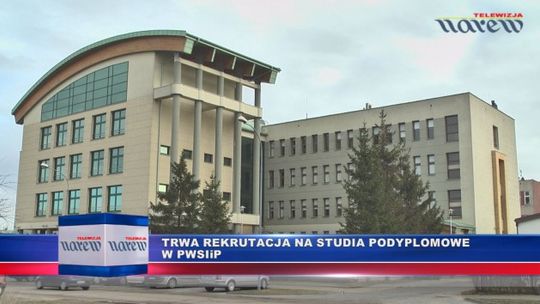 Rekrutacja na studia podyplomowe w PWSIiP w Łomży - VIDEO
