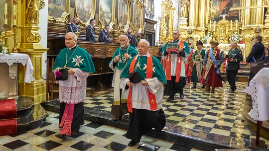 Relikwia Św Floriana trafiła do parafii w Kuczynie przy okazji Walnego Zgromadzenia Bogactw Kurkowy [VIDEO i FOTO]