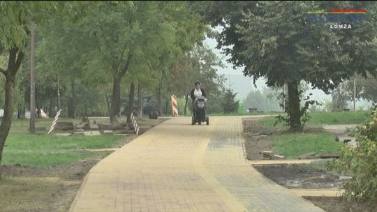 Remont parku przy ul. Reymonta - VIDEO