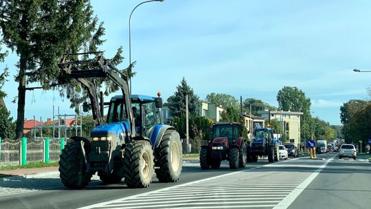 Rolnicy blokują drogi, także w Łomży i okolicy. To protesty przeciwko "piątce dla zwierząt" [FOTO] 