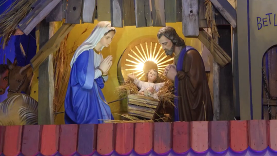 Ruchoma Szopka w Łomży 2025 – magia świąt w klasztorze Kapucynów | Część 1 [VIDEO]