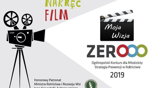 Ruszył Ogólnopolski Konkursu dla Młodzieży "Moja Wizja Zero  - Strategia Prewencji w Rolnictwie"