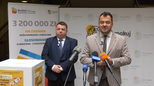 Ruszyło głosowanie w Budżecie Obywatelskim Łomży. Mieszkańcy wybiorą projekty na 2027 rok - [VIDEO]