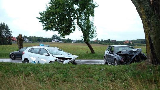 Seria wypadków w okolicy Łomży [FOTO]