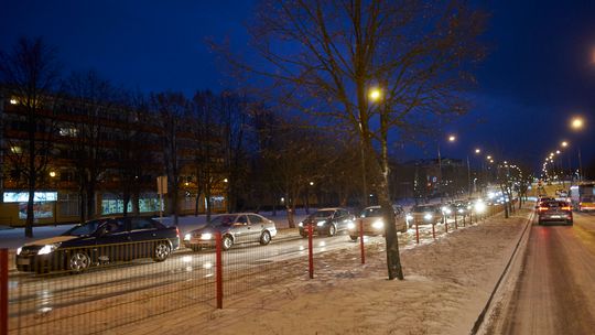 Śnieżyca sparaliżowała ruch w Łomży! [FOTO i VIDEO]