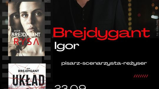 Spotkanie autorskie z Igorem Brejdygantem w Książnicy Podlaskiej