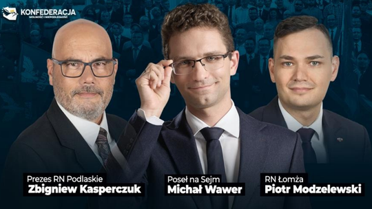 Spotkanie otwarte Ruchu Narodowego w Łomży