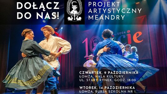 Spotkanie otwarte z Projektem Artystycznym MEANDRY w Hali Kultury