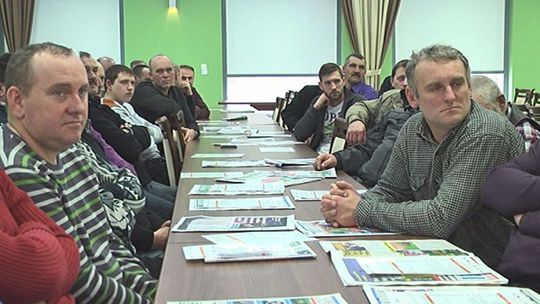 Spotkanie w "Mlekpolu" z dostawcami mleka - VIDEO