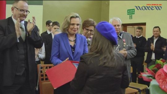 Spotkanie z Anną Marią Anders w Szkole Podstawowej nr 5