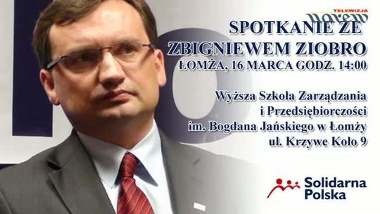 Spotkanie ze Zbigniewem Ziobro