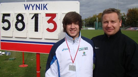 Srebrny dysk Przemysława Zielińskiego