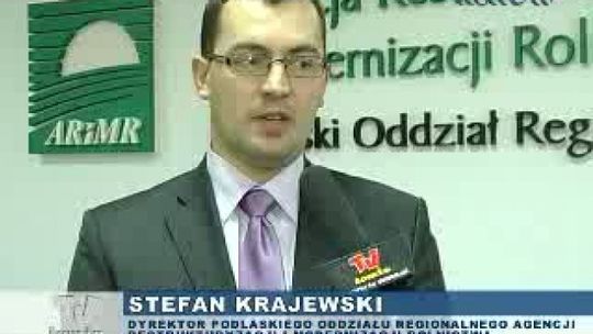 Stefan Krajewski - nowy dyrektor Podlaskiego Oddziału ARiMR 