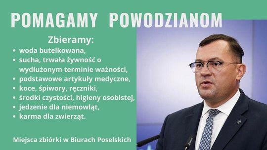 Stefan Krajewski: "Tego typu katastrofy pokazują, jak ważna jest nasza solidarność" - Zbiórka dla powodzian