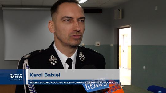 Strażacy z Komendy Miejskiej Państwowej Straży Pożarnej w Łomży podsumowali rok 2022 [VIDEO]