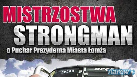 Strongman z pucharem Prezydenta Łomży