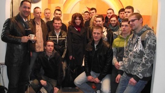 Studenci PWSIiP w redakcji Telewizji Narew