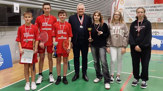 Sukcesy łomżyniaków na finałach Drużynowych Igrzysk Młodzieży Szkolnej w badmintonie