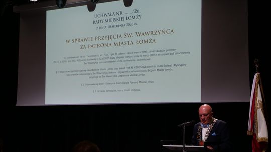Święty Wawrzyniec patronem Łomży. Historyczny dzień dla miasta i całej ziemi łomżyńskiej - [VIDEO]