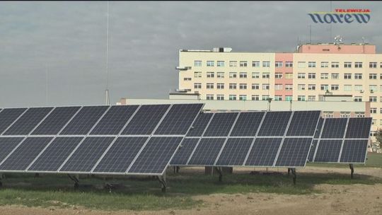 Szpital w Łomży - słoneczna elektrownia i ciepłownia działa Szpital w Łomży - słoneczna elektrownia i ciepłownia działa