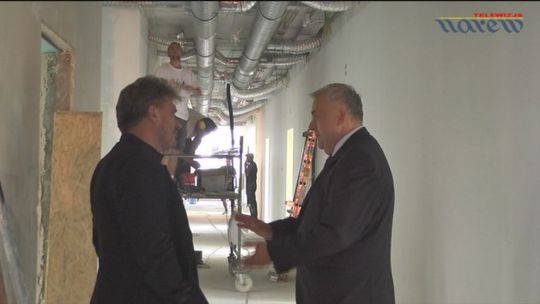 Szpital w Zambrowie - remonty - VIDEO