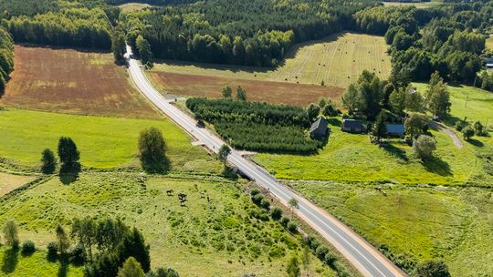 Szybciej i bezpieczniej. Odnowiony fragment trasy Sokółka – Krynki