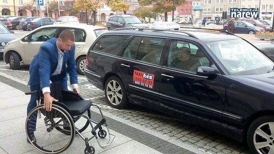 Taxi dla niepełnosprawnych [VIDEO]