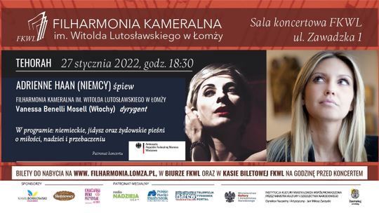 Tehorah w Filharmonii Kameralnej w Łomży 
