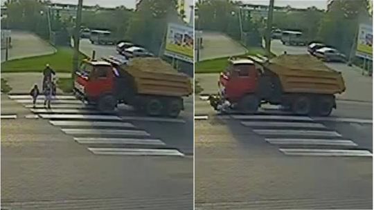 To wydarzyło się na przejściu dla pieszych!