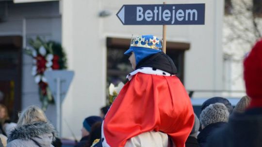 Trzej Królowie na ulicach Łomży