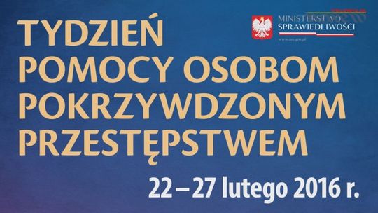 Tydzień Pomocy Osobom Pokrzywdzonym Przestępstwem - VIDEO